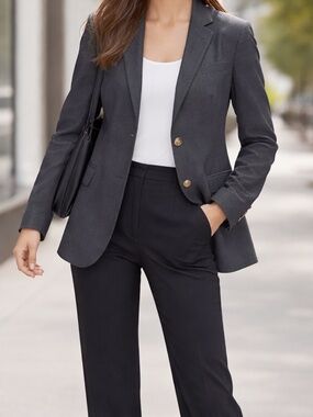 Talula Women’s Grey Wool Blazer SZ 8